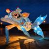 Chinese Style Light-Up Goldfish & Carp Lanterns - Large Festive Creative Pendant for Scenic Spots, Malls & Restaurants