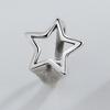 925 Sterling Silver Rings for Women Men Couple Minimalist Handmade Simple Star Ring Party Jewelry Gift Prevent Allergy