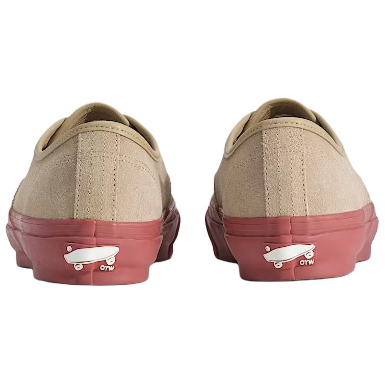 Vans Authentic 44 Otw Vibram Platinum Suede Siped Comfortable Fit Skate Shoes Unisex Sneaker Brown VN000VAJHG8