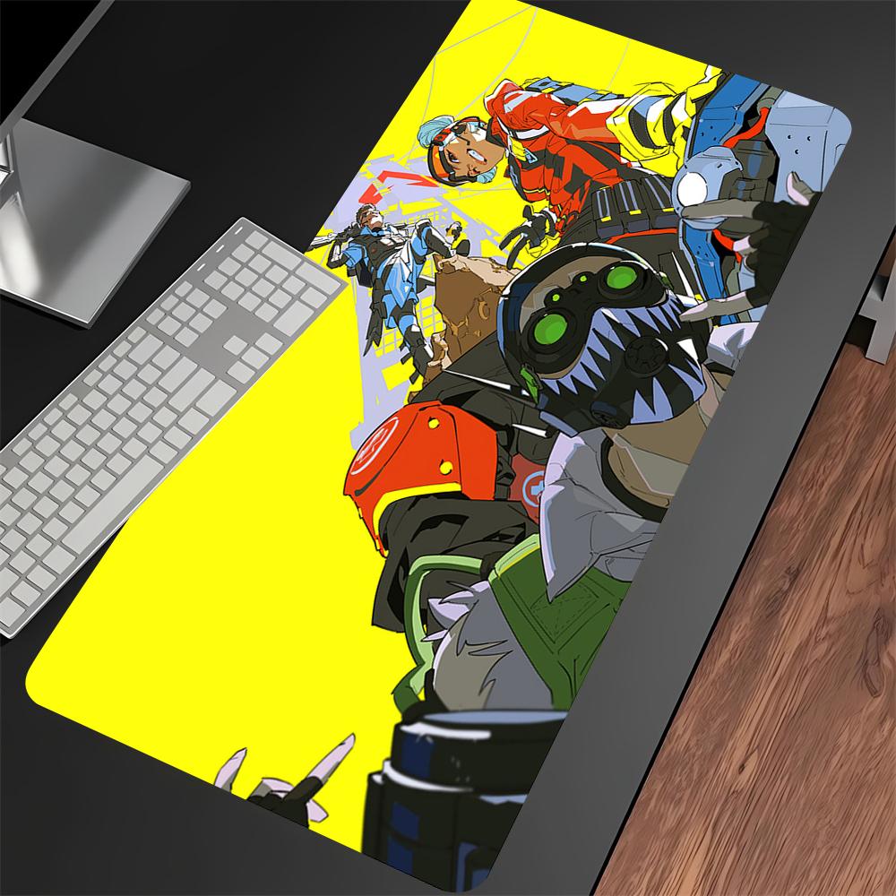 Apex Legends Mouse Pad Art Large Overlock Edge Mat Rubber Speed PC Computer Gaming Anime Mousepad Xxl Desk Keyboard Mat Mausepad