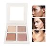 4 Colors Highlighter Powder Face Contour Bronzers Brightening Concealer Makeup Tool