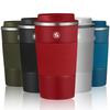 Stainless Steel Car Styling Thermos Mug Coffee Cup Auto Accessories For Skoda Rapid Fabia Karoq Kamiq Superb Octavia VRS VII S Csu500