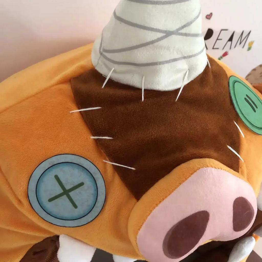 Halloween chef de Cosplay en peluche, la légende de Zelda Bokoblin, casque chaud d'hiver, masque d'oreiller de cou, cadeau