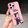 Danganronpa Chiaki Nanami Telefoonhoesje voor iPhone 17 16 15 14 13 12 11 Air Pro Max Plus Jelly Dubbele laag Rozerood Hoesje