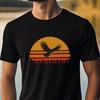 26 Eagle T-Shirt Men, Nature Lover Gift, Gift Idea, Bird Lover, Sunset, Gift Fo Unisex T-Shirt