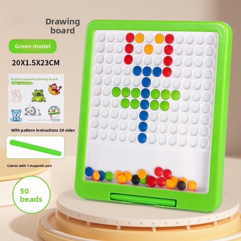 Children s Puzzle Playthings Simple Drawing Board Writing Board Magnetic Pen Dribbling Early Education Playthings Mini Drawing Playthings Gifts