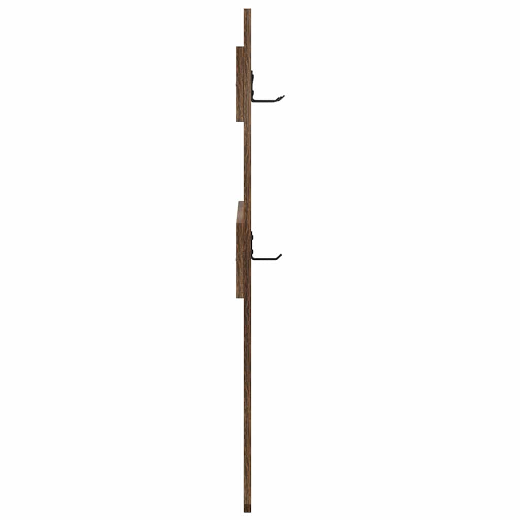 Wall Mounted Nightstand Wall Bracket Smoked Oak