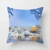 Luxury Home Decor Pillow Cover Car Living Room Sofa Cushion Cover Beautiful Natural Scenery Pattern Cushion Cover