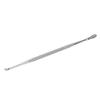 Ear Spoon Double Head Stainless Steel Ergonomic Design Relieve Itching Glossy Rounded Spiral Spring Ear Pick