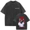 Rapper Kendrick Lamar Großes Gesicht Grafik T-Shirt Nicht Wie Wir Mr. Morale The Big Steppers T-Shirts Herren Hip Hop Übergroßes T-Shirt