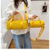 Casual Quilted Nylon Pillow Bag for Women Minimalist Handbag Fashion Shoulder Bag
