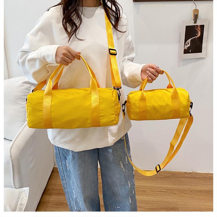 Casual Quilted Nylon Pillow Bag for Women Minimalist Handbag Fashion Shoulder Bag
