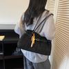 Autumn and winter retro suede large capacity 2025 new high-end commuting shoulder portable tote bag underarm bag