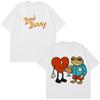 2026 Rapper Bad Bunny Debi Tirar Mas Fotos Dtmf World Tour T Shirts Unisex Unisex Hip Hop Tees Summer Harajuku TShirts Unisex