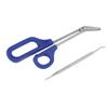 Long Handled Toenail Scissors Easy To Hold Nails File Pedicure Nail Tool Set for Dead Skin