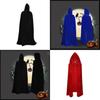 Vibrant Velvet Cloak With Hood In Multiple Colors For Halloween Festivities