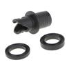 Inflatable Boat Valve Adapter Plastic Inflation Device Water Pump Connector for Kayak Dinghy
