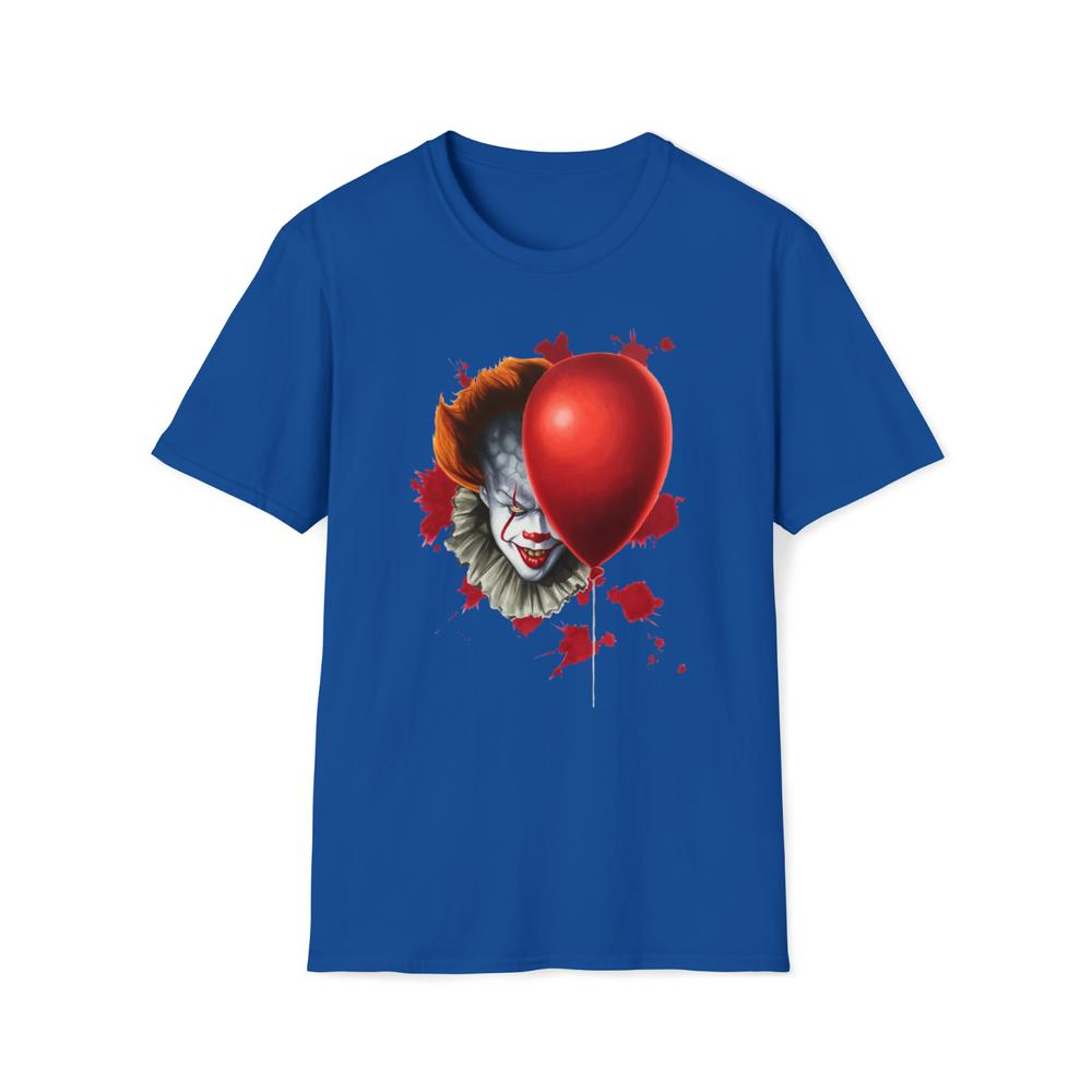 Pennywise Tshirt Horror Movie Tshirt It Clown Graphic Tee Halloween Tshirt