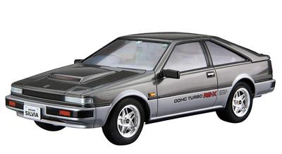 AOSHIMA Model Car Series Nissan S12 Turbo 1984 Plastikový model 1:24 č. 84 Silvia/Segal RS-X