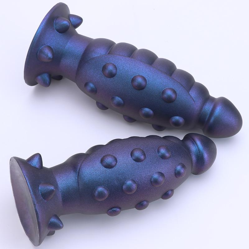 Wolf Toothed Stick Irregular Anal Plug Female Masturbator Alternative Dildo  Adult Product Sex Toy
