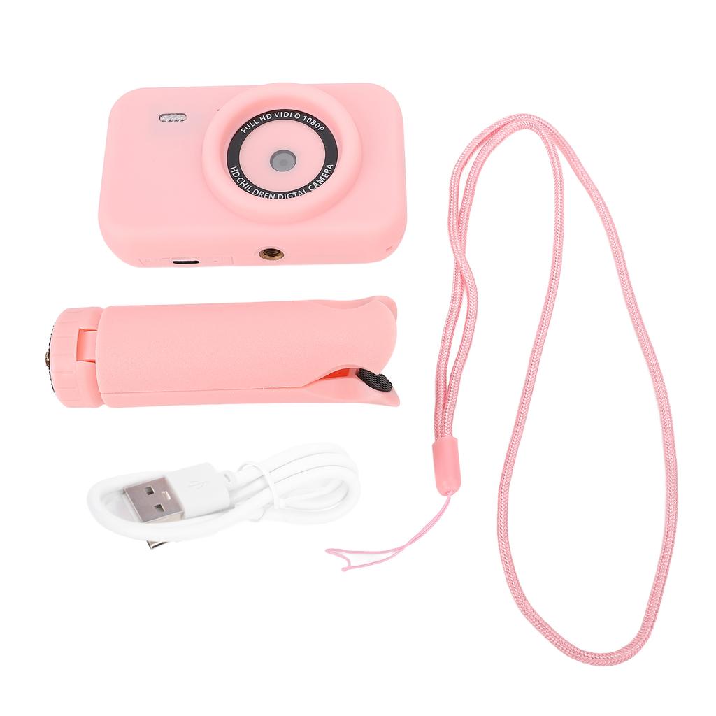 Cute Digital Camera 48MP 1080P HD Digital Video Camera with 2.4 Inch IPS Screen for 3 To 12 Year
