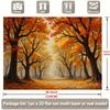 Two-dimensional Plane 1 Piece Per Pack - Autumn-themed Forest Path Banner Made of Anti-wrinkle Polyester fabric.PMJ