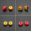 2 Pcs Quick Release Cymbal Mate Push-On Design Plastic Cymbal Nuts Quick Assembly Drum Mate Percussion Spare Parts