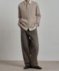 WORK ON BODY OFF Ez Semi-Wide Curved Denim Pants [Sand]
