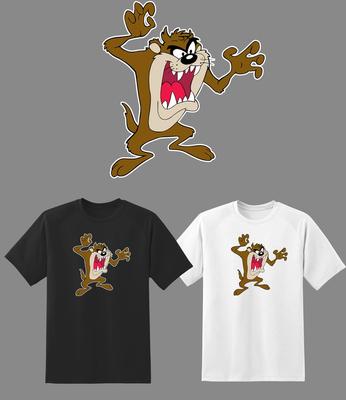 Taz Scary Cartoon Logo Shirt 6 Sizes S-6XL! Fast Ship! Unisex T-Shirt