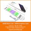 18AWG ARGB Sync PSU Power Supply Extension Cable Kit ATX 24PIN VGA GPU PCI-E 8PIN RGB Computer PC Motherboard Module Cables