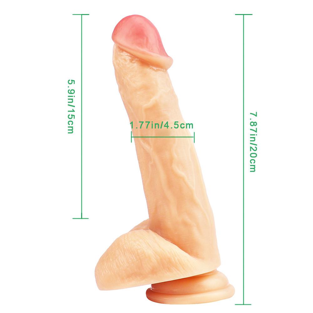 Female Realistic Dildo G Spot Massage Masturbation Men Suction Cup Lifelike Feeling Man Real Penis Sex Toys for Women