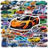 10/30/50pcs  Racing Supercar Graffiti Stickers Classic Retrofit Racing Car Decal DIY Skateboard Bike Cool Waterproof Sticker
