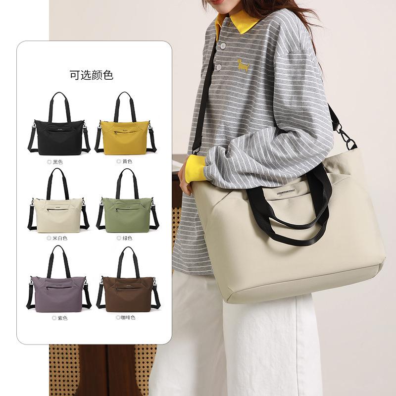 Borsa a Tote alla Moda - Borsa a Spalla Singola - Semplice e Pratica per l'Uso Quotidiano - Grande Capacità