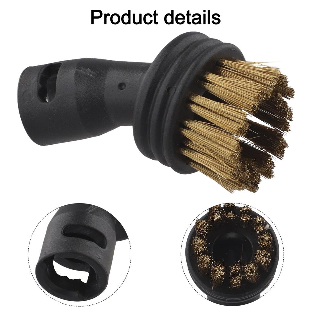 Copper Wire Round Brush Cleaning Brush Set Nozzles Kit