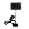 USB Aquarium LED Planted Tank Light Clip-on 6-Row LED Aquascaping Lamp for Nano Fish Planted Tank Aquariums Accessories
