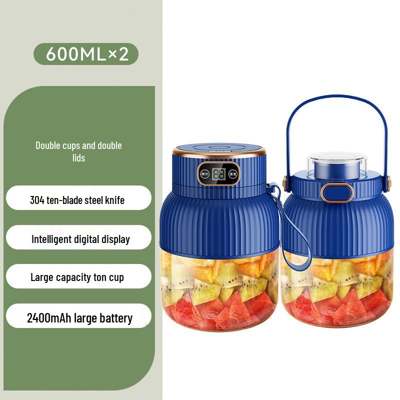 Ton Ton Portable Large-Capacity Juicer Cup for Fresh Fruit & Crushed Ice