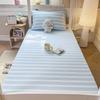 Pure Cotton Coarse Cloth Bed Sheet - Thick, Skin-Friendly, All-Season Comfort for Students & Adults