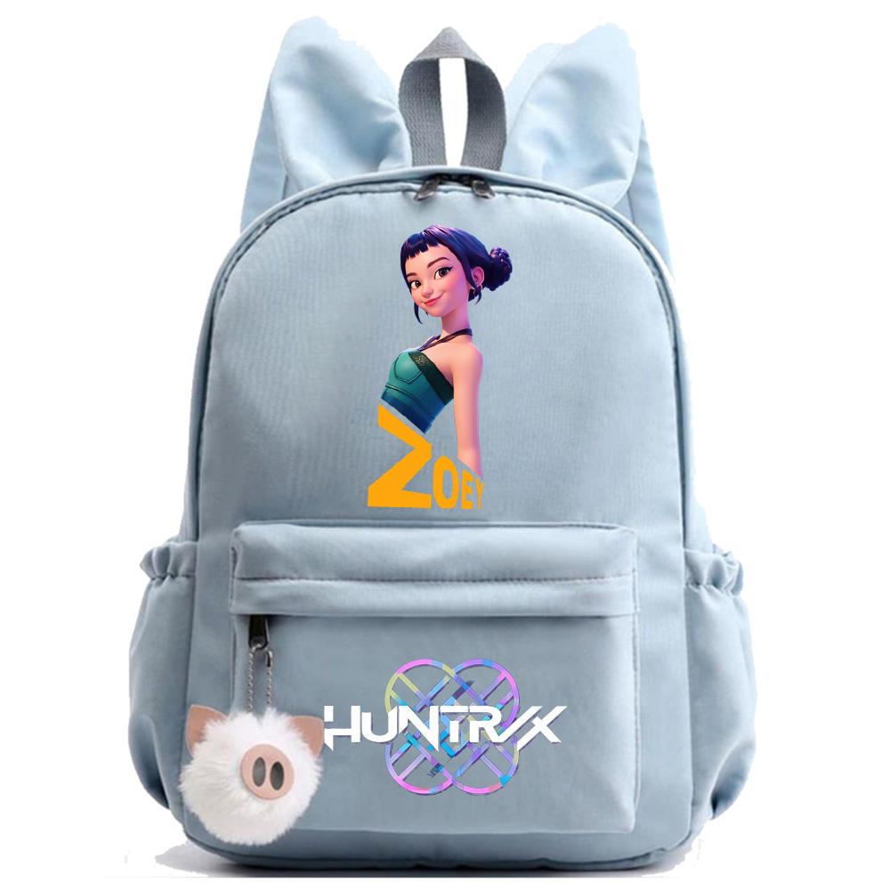 Anime K-Pop Printed Waterproof Backpack Student Teenager Bookbag for Boy Girl Bookbag Schoolbag Women Large Capacity Travel Bag Kid Gift Mochila