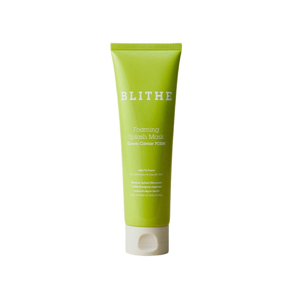 BLITHE Foaming Splash Mask Green Caviar PDRN Facial Cleanser Pore Care 120ml