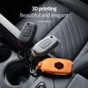 Car Key Case Cover Shell For Renault Megane 3 Dacia Duster Kadjar Captur Symbol 3 Buttons Koleos Alcantara Car Remote Protector