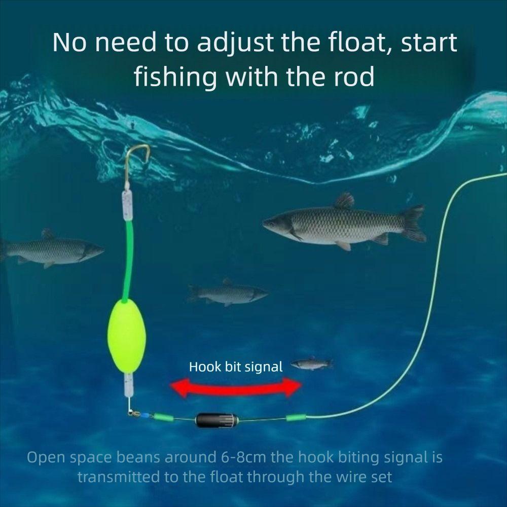 5pcs Anti Bottom Carp Fishing Hook Suspension Carp Rigs Fishing Lure Fishing Tackle