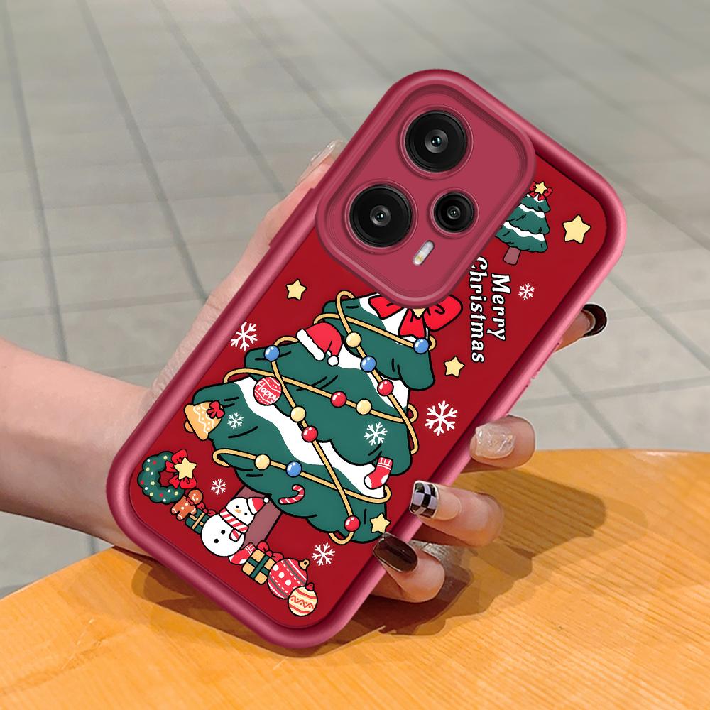 

Мягкий силиконовый квадратный чехол с рисунком лестницы для телефона, полное покрытие, противоударный защитный резиновый чехол для камеры для Xiaomi Redmi Redmi K60 Pro темно-красного