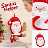 Christmas Cute Kitchen Hand Towel, Thick Hanging Dish Towel, Quick Dry Absorbent Cloth for Holiday Kitchen Decor
