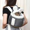 Outdoor Travel 2-in-1 Cat Backpack Kitten Nest Chihuahua Yorkshire Puppy Dog Winter Warm Carrying Bags Pet Supplies
