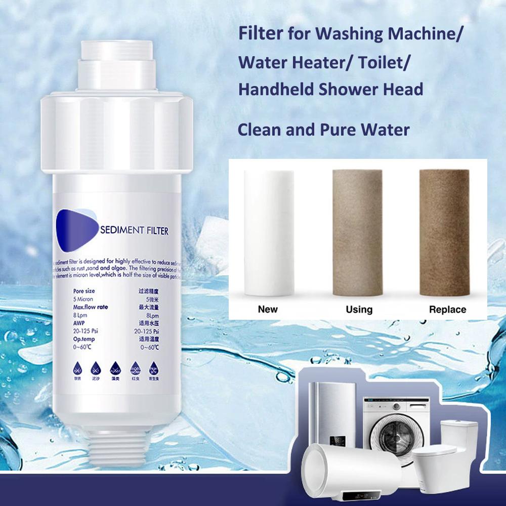 Water Filter Purifier Washing Machine Water Heater Pre-filter Sink Water Filtration Shower Head Filter Bathroom Accessories