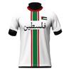 (DOMIO) Palestine Flag Football Kid T Shirt Summer Short Sleeve National Emblem 3D Printed Kid Sports Tees Loose Tops Men Tshirt