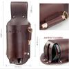 PU Leather Beer Bottle Waist Holster Waist Hanging Style Portable Beer Belt Bag Leather Cup Belt Bag with Pen Holder