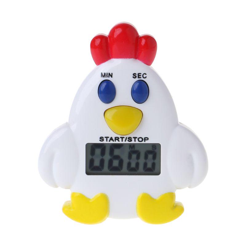 Cheap New Cute Cartoon Chicken Electronic LCD Digital Countdown Kitchen ...