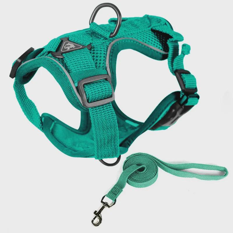 Harnais réfléchissant respirant pour animaux de compagnie pour chats et chiens