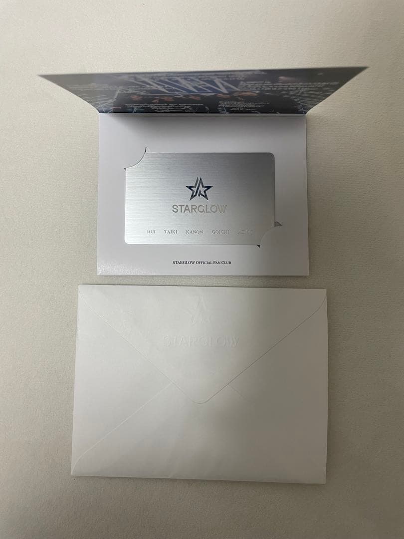 [USED] BMSG STARGLOW FC Early Registration Bonus Thank you card